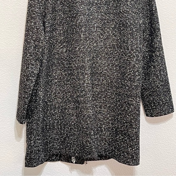 Lane Bryant Woman Black White Open Front Jacket Size 18/20 - Picture 6 of 10